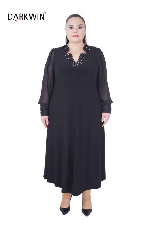 DARKWIN - 5829 DARKWIN ELBİSE SIYAH