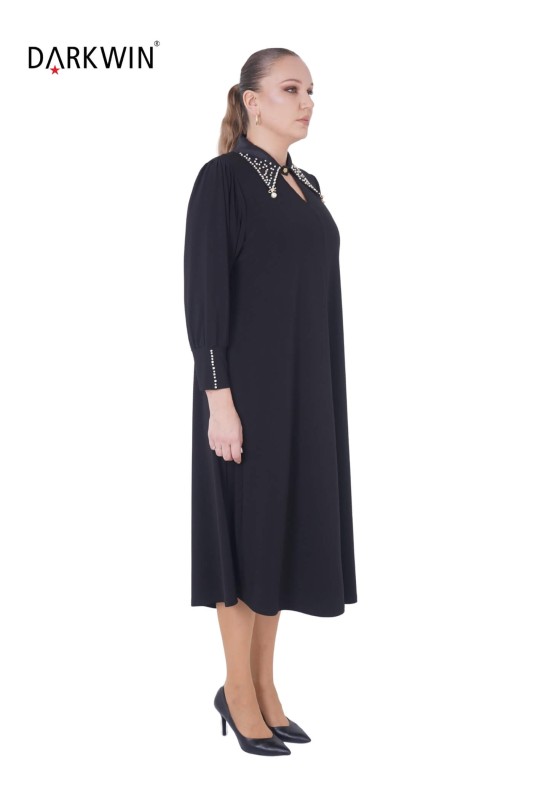 5830 DARKWIN ELBİSE SIYAH - DARKWIN (1)