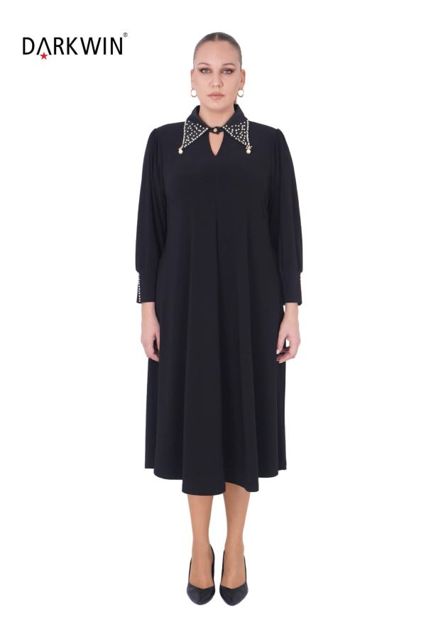 5830 DARKWIN ELBİSE SIYAH - 1