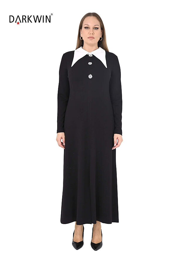 5843 DARKWIN ELBİSE SIYAH - 1