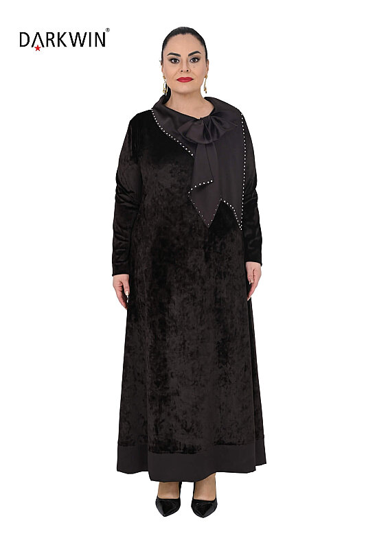 5846 DARKWIN ELBİSE KAHVE - DARKWIN