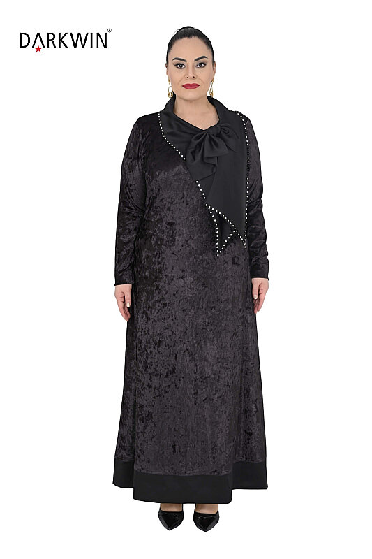 5846 DARKWIN ELBİSE SIYAH - DARKWIN