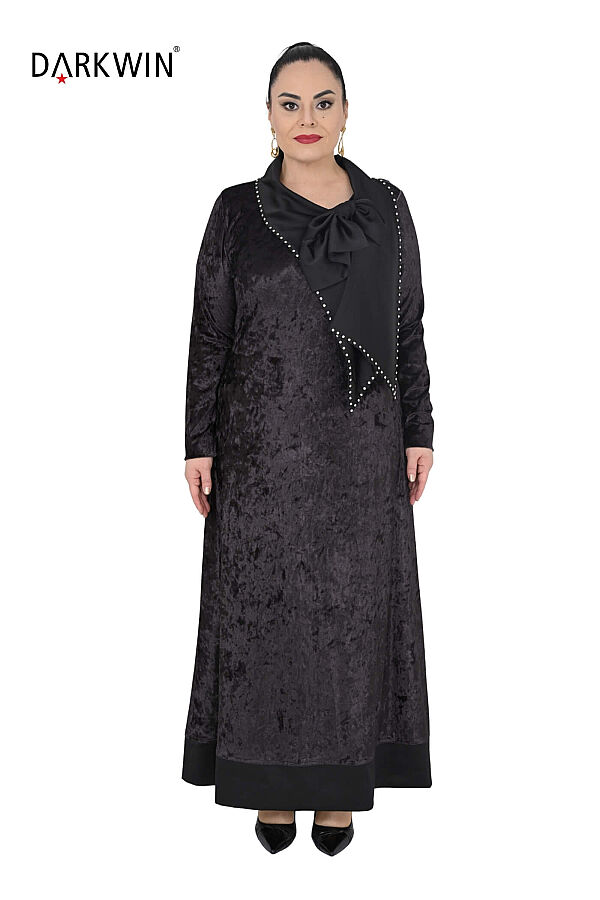 5846 DARKWIN ELBİSE SIYAH - 1