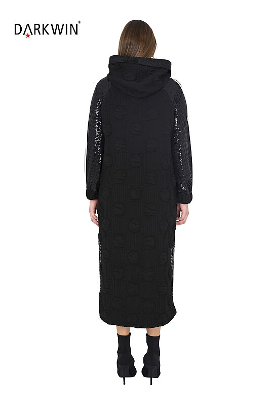5853 DARKWIN ELBİSE SIYAH - 3