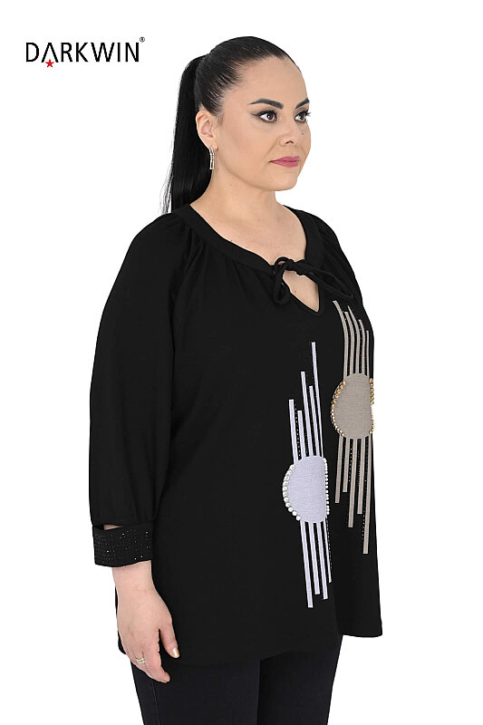 5854 DARKWIN TUNİK SIYAH - DARKWIN (1)