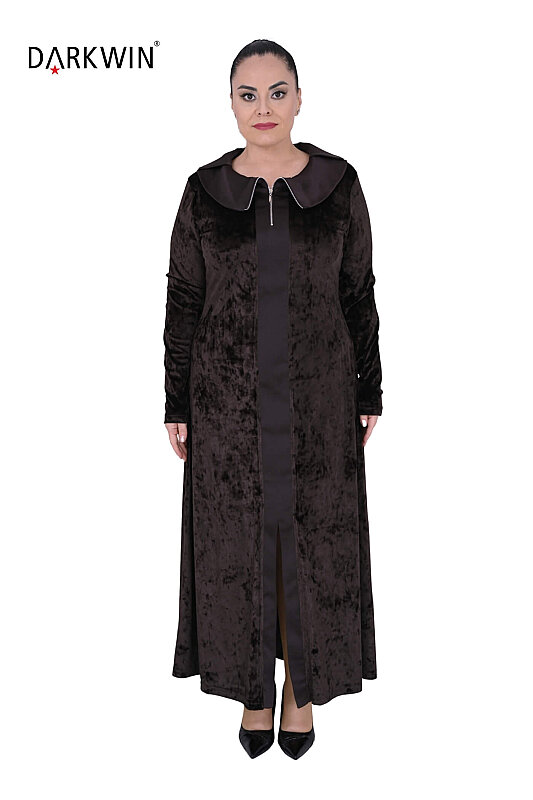 5862 DARKWIN ELBİSE KAHVE - DARKWIN
