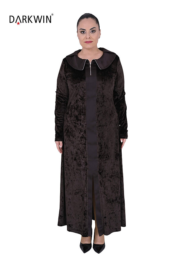 5862 DARKWIN ELBİSE KAHVE - 1