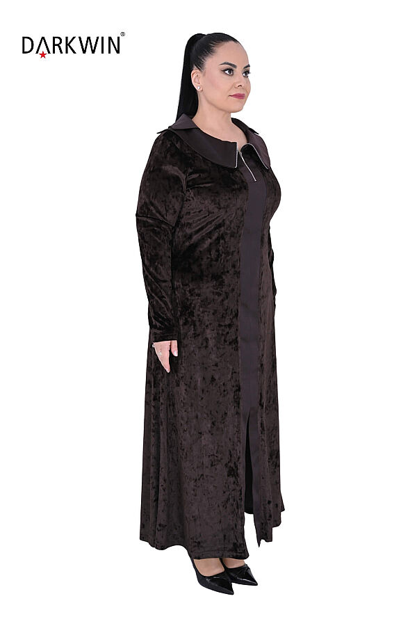 5862 DARKWIN ELBİSE KAHVE - 2