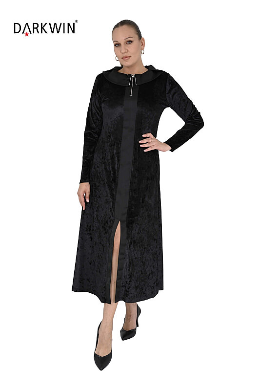 5862 DARKWIN ELBİSE SIYAH - 4