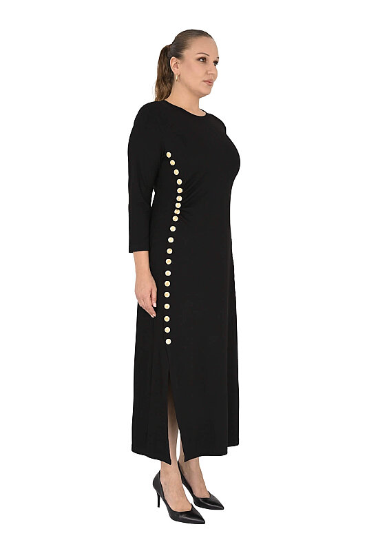 5867 DARKWIN ELBİSE SIYAH - DARKWIN (1)