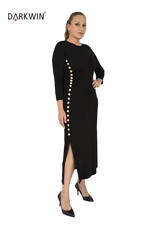 5867 DARKWIN ELBİSE SIYAH - 4