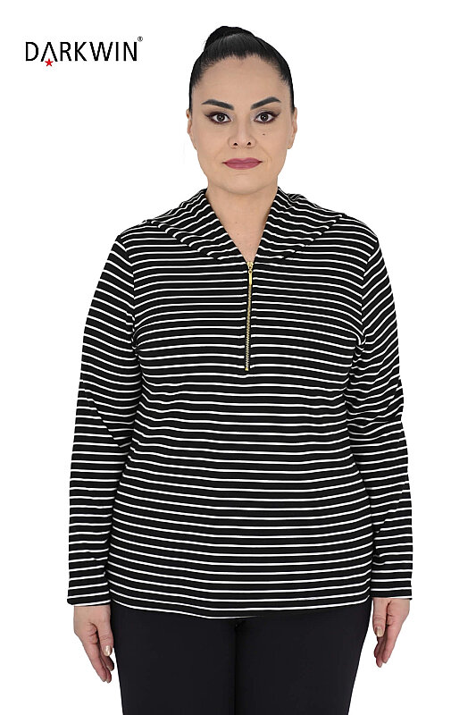 5882 DARKWIN SALOPET-BLUZ SIYAH - 4