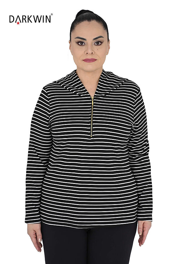 5882 DARKWIN SALOPET-BLUZ SIYAH - 4