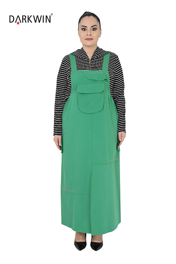 5882 DARKWIN SALOPET-BLUZ YESIL - 1