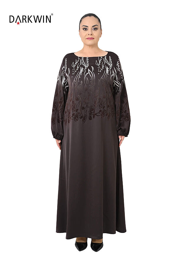 5898 DARKWIN ELBİSE KAHVE - 1