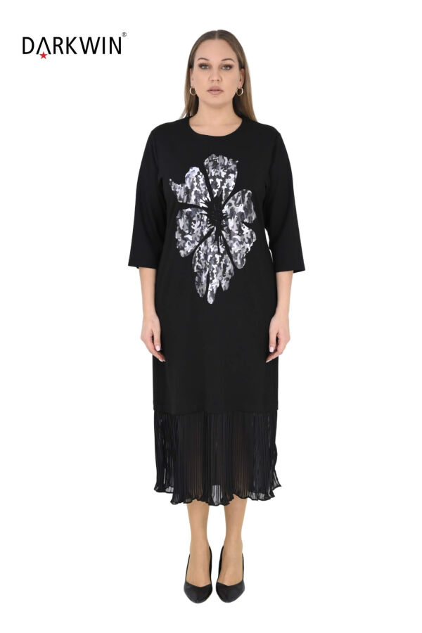 5900-1 DARKWIN ELBİSE SIYAH - 1