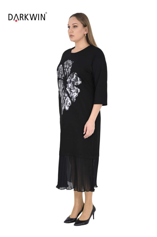 5900-1 DARKWIN ELBİSE SIYAH - DARKWIN (1)