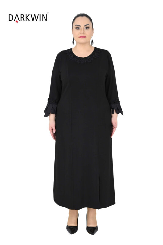 5901-1 DARKWIN ELBİSE SIYAH - DARKWIN