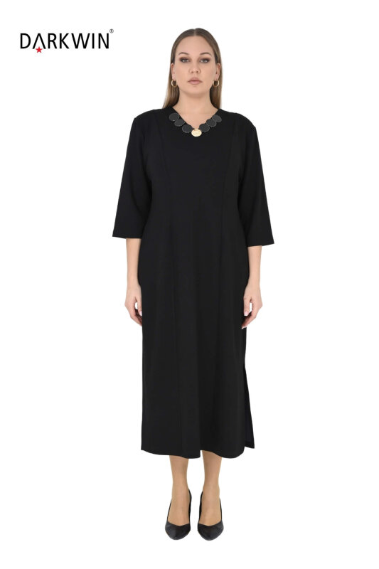 5902-1 DARKWIN ELBİSE SIYAH - DARKWIN