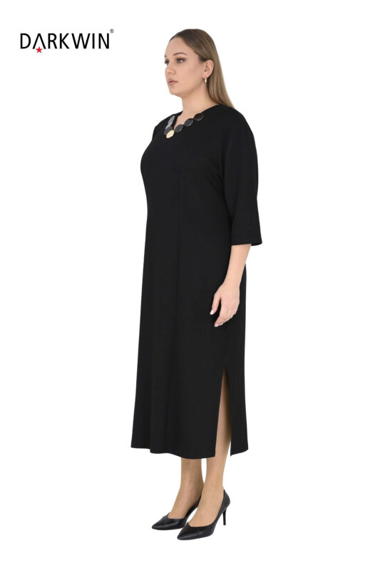 5902-1 DARKWIN ELBİSE SIYAH - DARKWIN (1)