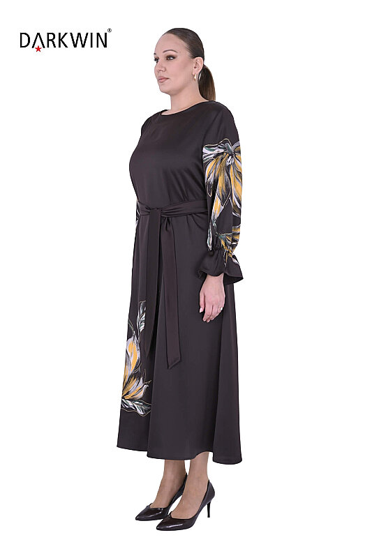 5902 DARKWIN ELBİSE KAHVE - DARKWIN (1)