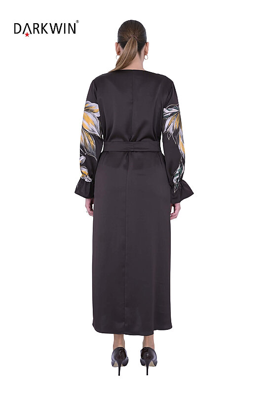 5902 DARKWIN ELBİSE KAHVE - 3