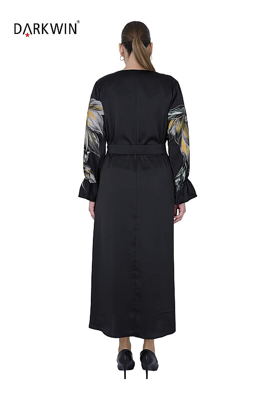 5902 DARKWIN ELBİSE SIYAH - 3