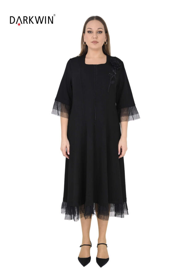 5903-1 DARKWIN ELBİSE SIYAH - 1