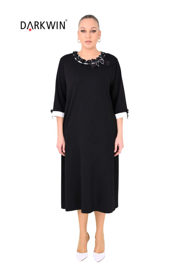 5905-1 DARKWIN ELBİSE SIYAH - 1