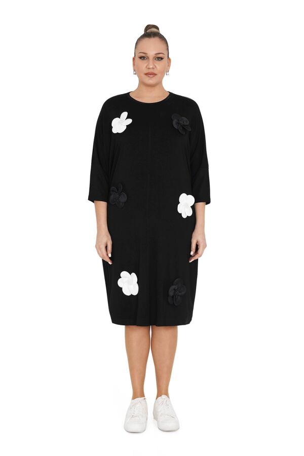 5906-1 DARKWIN ELBİSE SIYAH - 1