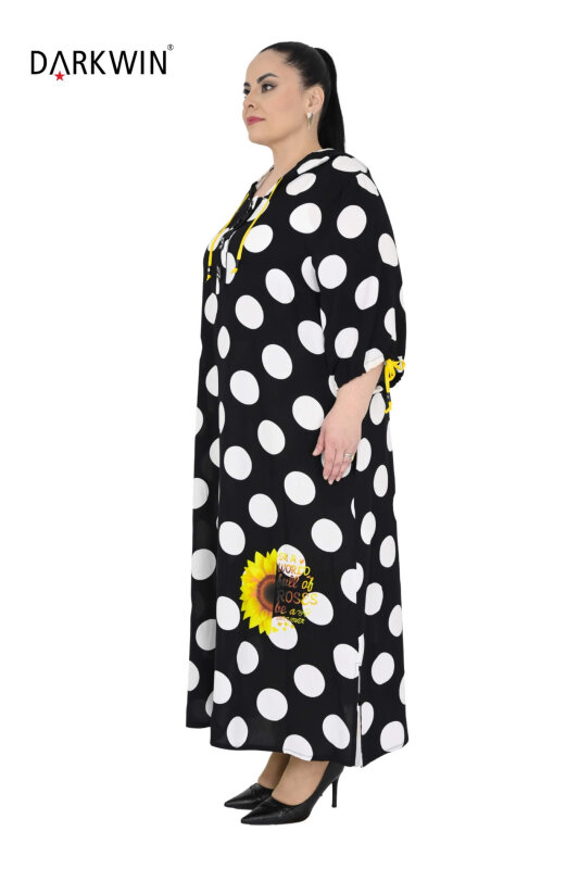 5907-1 DARKWIN ELBİSE SIYAH - DARKWIN (1)
