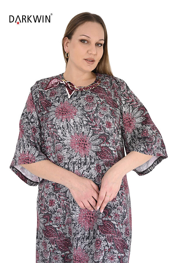 5909-3 DARKWIN ELBİSE KIRMIZI - 4