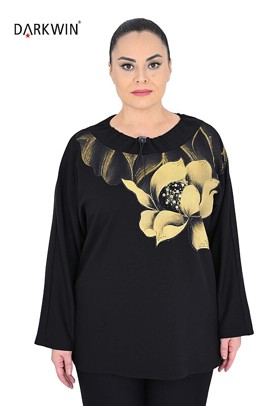 5924 DARKWIN TUNİK SIYAH - 1