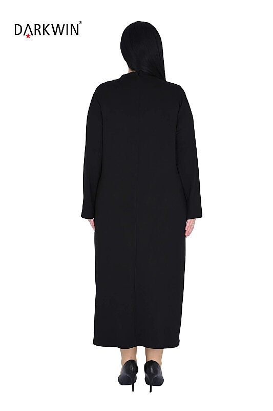 6007-1 DARKWIN ELBİSE SIYAH - 5