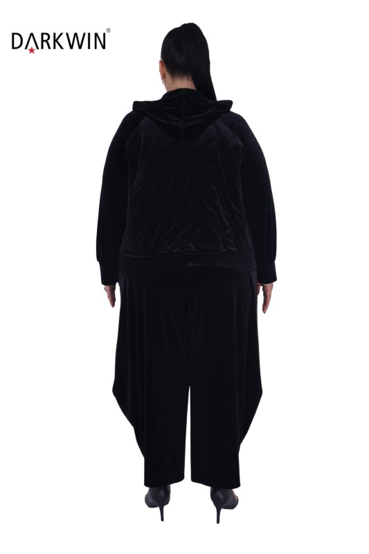 6008 CNG MONT-PANTOLON BLACK - Thumbnail