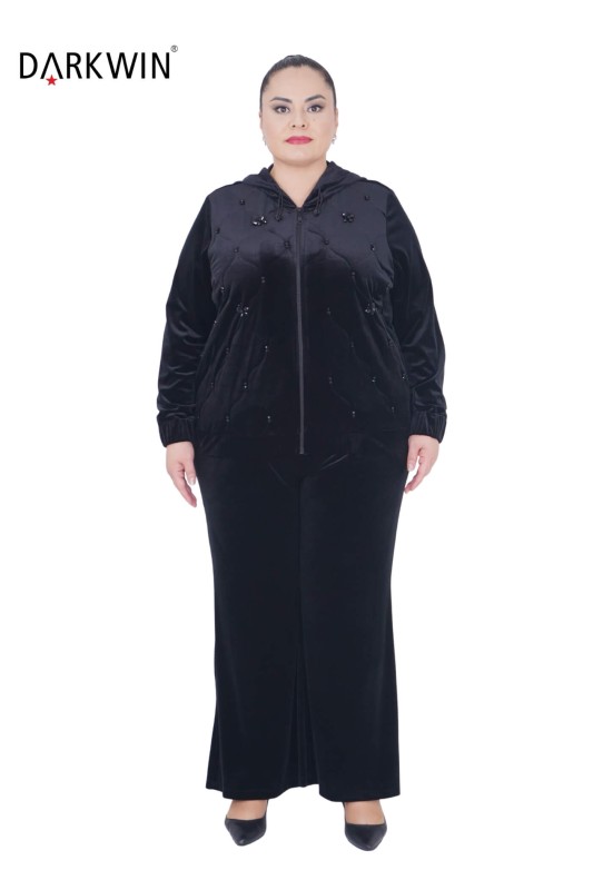 6012 CNG MONT-PANTOLON BLACK - Thumbnail