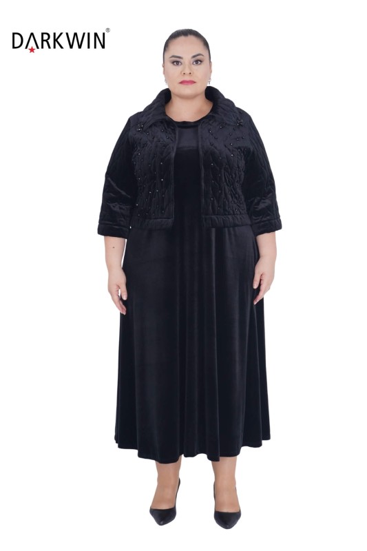 CNG - 6026 CNG ELBİSE-MONT BLACK