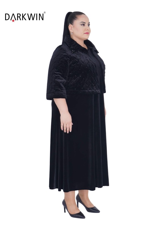 CNG - 6026 CNG ELBİSE-MONT BLACK (1)