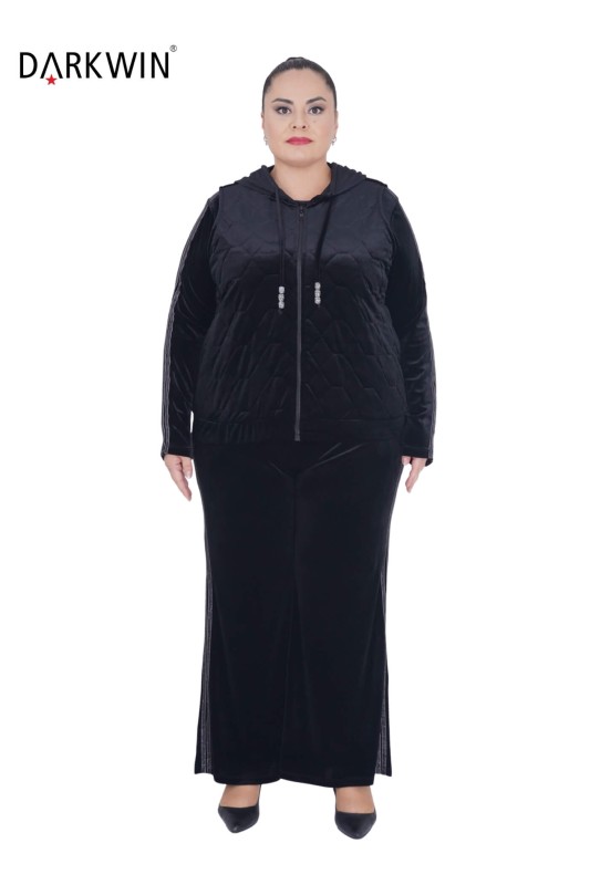 6029 CNG MONT-PANTOLON BLACK - Thumbnail