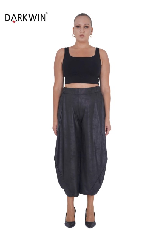 6031 CNG BLUZ-PANTOLON BLACK - Thumbnail