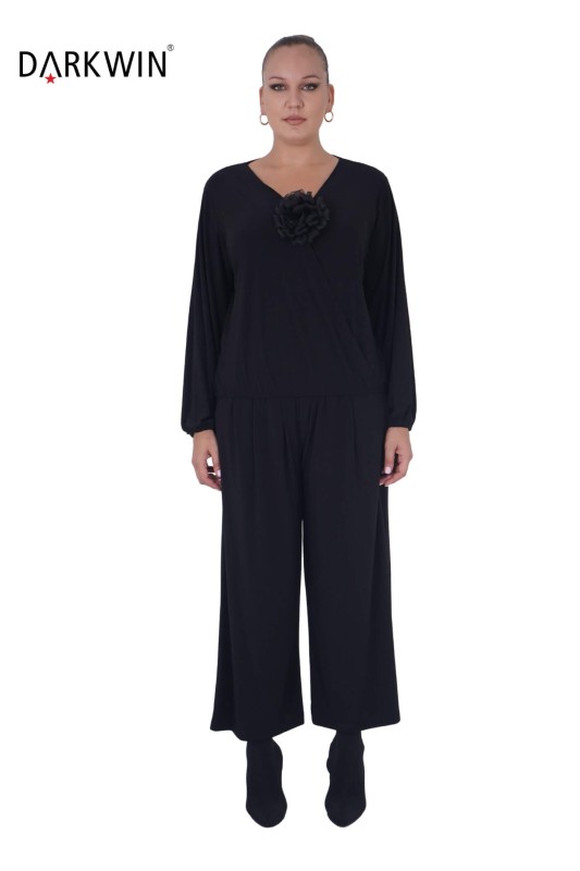 CNG - 6037 CNG BLUZ-PANTOLON BLACK