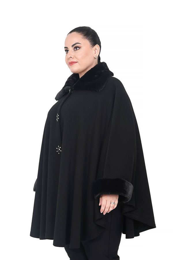 604 HEY PELERİN SIYAH - 2