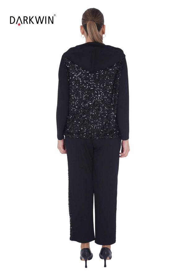 6041 CNG BLUZ-PANTOLON BLACK - 3