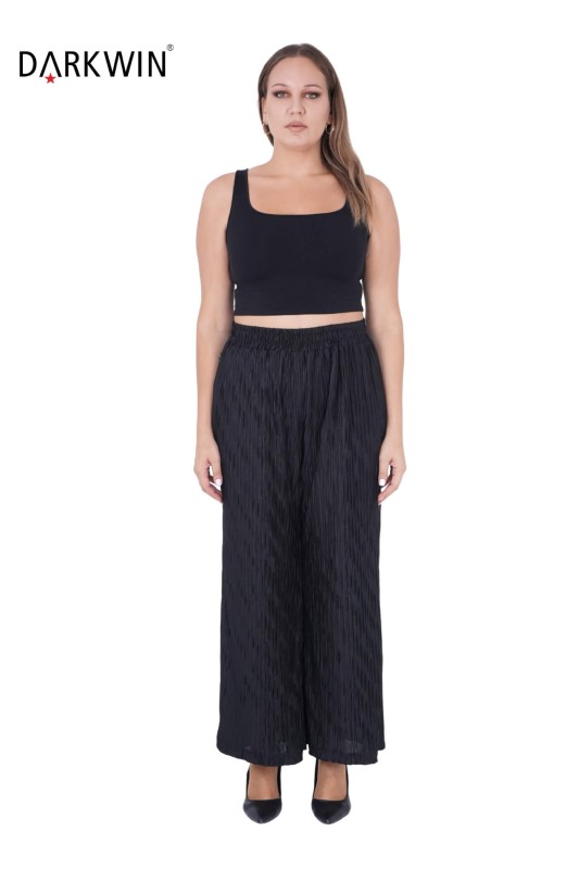 6042 CNG BLUZ-PANTOLON BLACK - Thumbnail