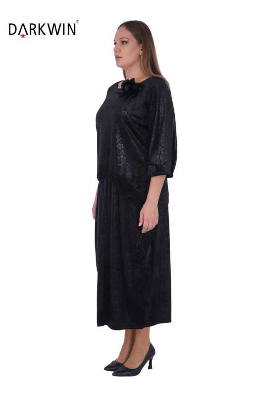 6044 CNG BLUZ-ETEK BLACK - Thumbnail