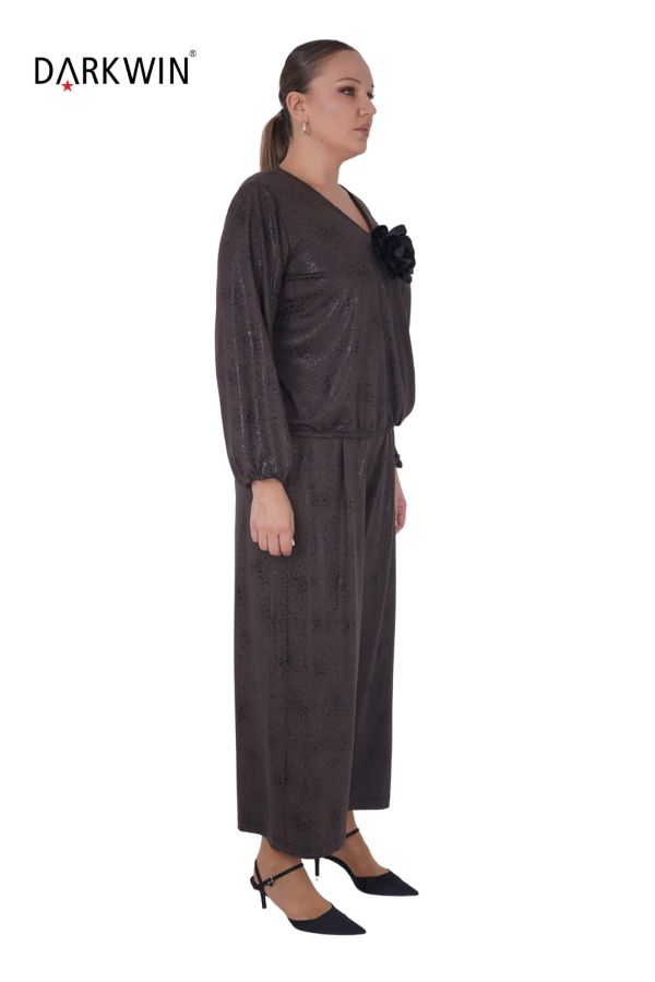 6046 CNG BLUZ-PANTOLON PATTERNED - 2