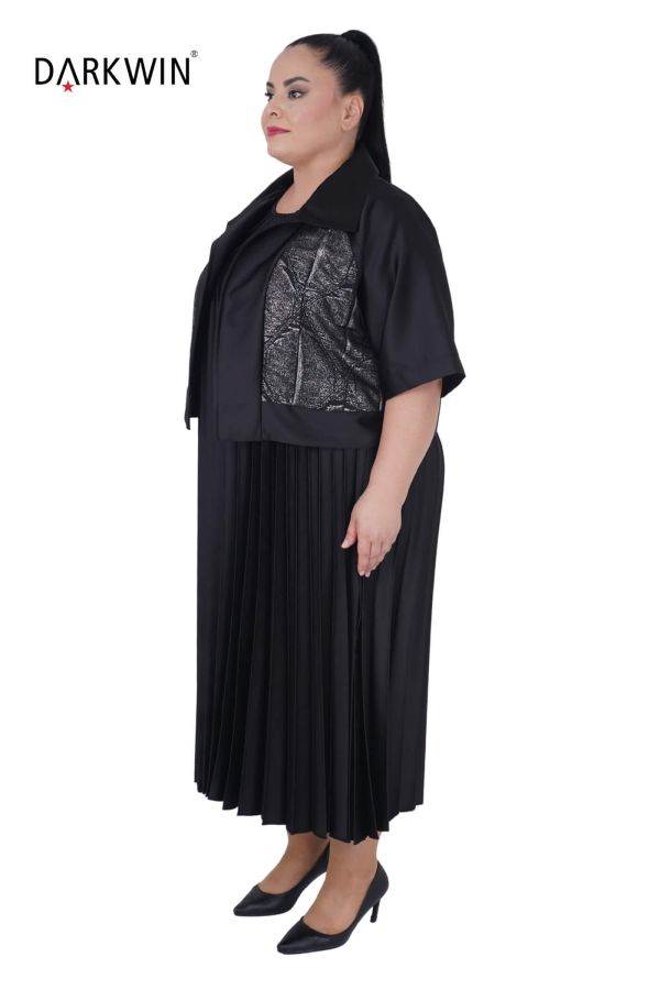 6053 CNG ELBİSE-CEKET BLACK - 3