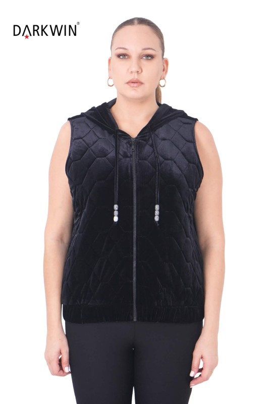 6065 CNG YELEK BLACK - Thumbnail