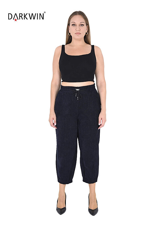 62425 ZANESSI PANTOLON LACIVERT - ZANESSI