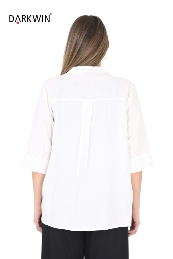 6402-02 DARKWIN BLUZ BEYAZ - 3